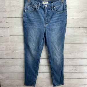 Madewell 10” High-Rise Skinny Crop Jeans